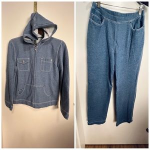 Lauren Ralph Lauren Sweatpants Set P/M Petite